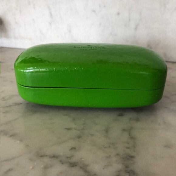 KATE SPADE Wink Wink Green Hard Glass Clamshell Case - Picture 8 of 10